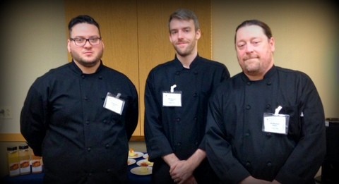 Executive Chef Mike Schnupp, Chefs du Cuisine Steve Frank & Brian Arliss