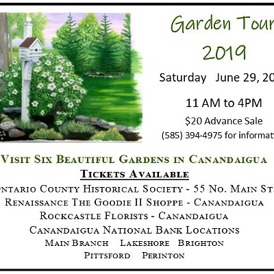 Come see Canandaiguas Gardens