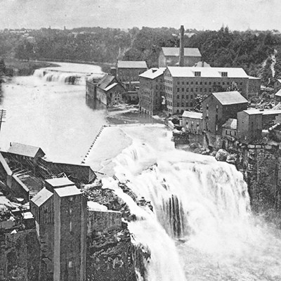 Rochester's Lower Falls 1896
