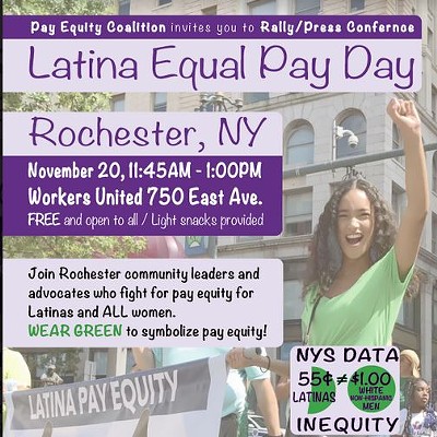 Latina Equal Pay Day Rally
