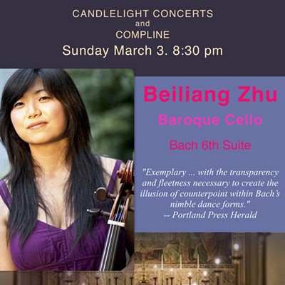 Candlelight Concert: Beiliang Zhu, Baroque Cellist