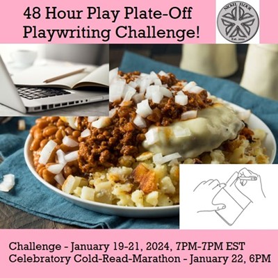 48 Hour Play Plate-Off, a playwriting challenge