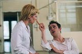ICON FILMS - A brief attraction: Julia Davis and Jamie Sives in Wilbur Wants to Kill Himself.