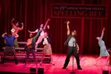 PHOTO BY COLIN HUTH - A scene from one of the musical numbers of “The 25th Annual Putnam County Spelling Bee,” which is now playing at Geva Theatre.