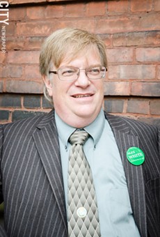 Alex White is the Green Party's candidate for mayor of Rochester.