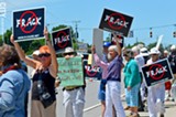 PHOTO BY MATT DETURCK - An anti-fracking rally.