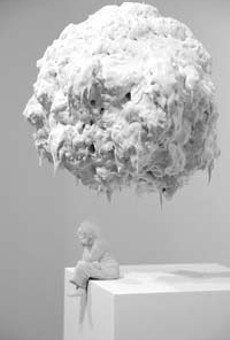 Bad hair day: Jeanne Silverthornes Under a Cloud. Art