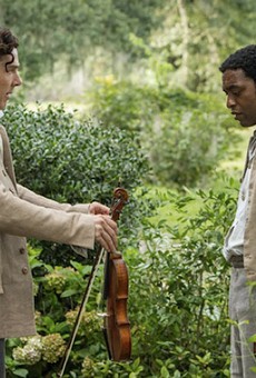 Benedict Cumberbatch and Chiwetel Ejiofor in "12 Years a Slave."