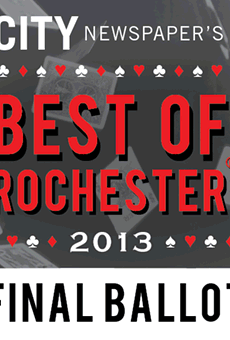 Best of Rochester 2013 Final Ballot
