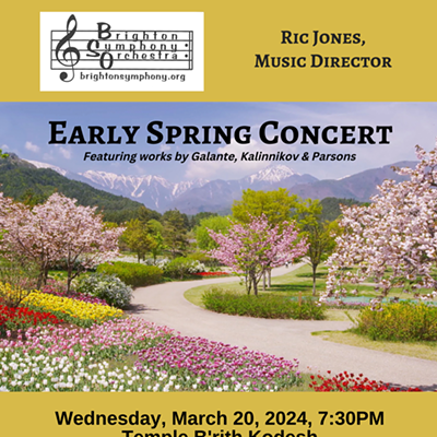 Brighton Symphony Orchestra Early Spring Concert