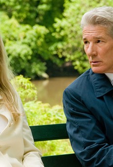 Brit Marling and Richard Gere in "Arbitrage."