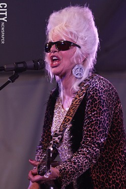 Christine Ohlman performed at Abilene. - PHOTO BY FRANK DE BLASE