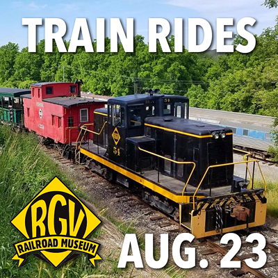 Ride a Train on Aug. 23!