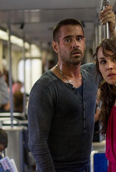 Colin Farrell and Noomi Rapace in "Dead Man Down."