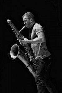 Colin Stetson performed Thursday, June 28, at Kilbourn Hall. PHOTO BY FRANK DE BLASE