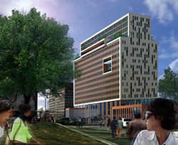 A vision of the redeveloped Midtown tower. - PROVIDED IMAGE