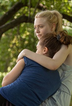 Dakota Fanning and Elizabeth Olsen in "Very Good Girls."