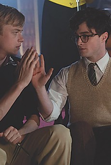 Dane DeHaan and Daniel Radcliffe in "Kill Your Darlings."