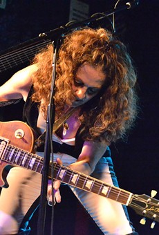 Deborah Magone got her start in Rochester blues-rock bands. After making a go of it in LA, she returned home in 2002 and has found local success as a solo act. PHOTO COURTESY RHONDA CLINE