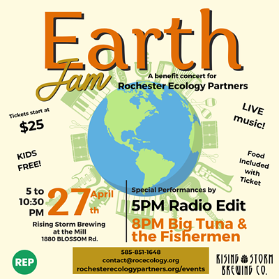 Earth Jam: Benefit Concert for Rochester Ecology Partners