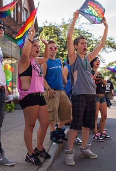 Every year, The Gay Alliance of the Genesee Valley hosts a Pride weekend, including a massive parade to celebrate LGBTQ individuals.