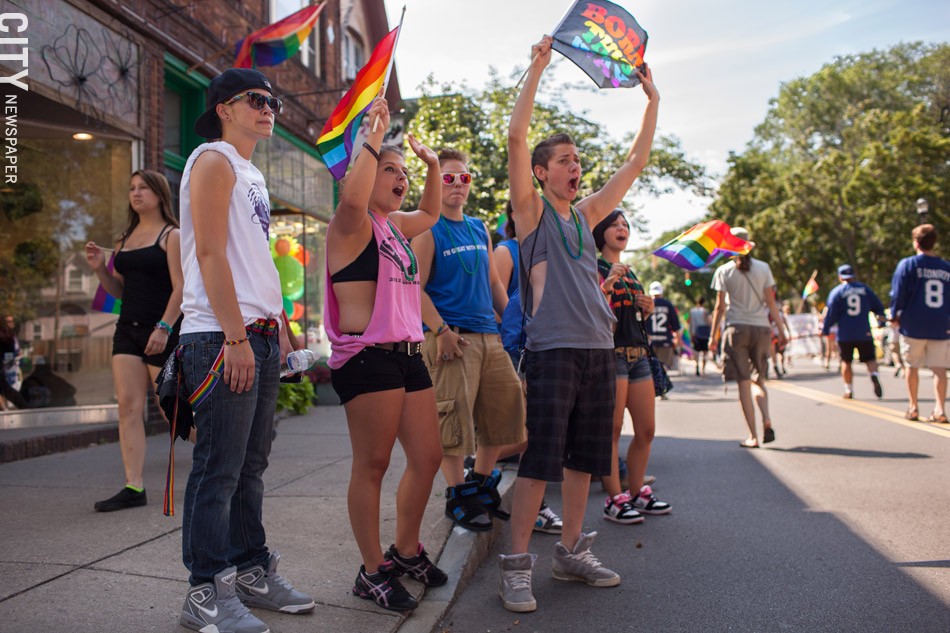 Every year, The Gay Alliance of the Genesee Valley hosts a Pride weekend, including a massive parade to celebrate LGBTQ individuals. - FILE PHOTO