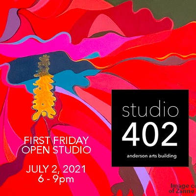 Studio 402 First Friday Art Opening July 2