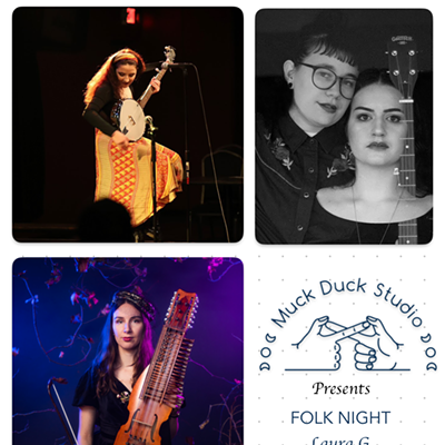 Clockwise from bottom left: The Fiddle Witch, Laura G, and Everdene Holler