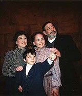 From left: Cara D'Emanuele, Clay Thomson, Erin Koch, and Herb Katz in Blackfriars' production of "Rags."