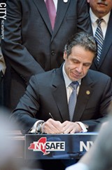 FILE PHOTO - Governor Andrew Cuomo didn't get the IDA reforms he wanted in the 2013 to 2014 budget.