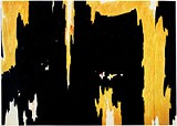 PAINTING BY CLYFFORD STILL - He paints the landscape of his mind: Clyfford Stills 1957-D No. 1.