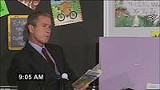 FELLOWSHIP ADVENTURE GROUP, LIONS GATE FILMS, IFC FILMS - His face said it all: George W. Bush at a classroom visit, after hearing about the 9/11 attacks.