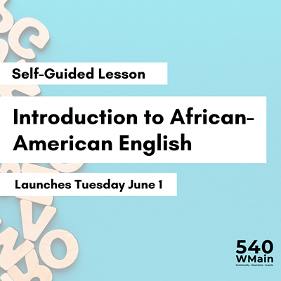 Introduction to African American English