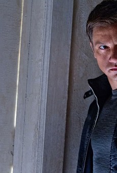 Jeremy Renner in "The Bourne Legacy." PHOTO COURTESY UNIVERSAL PICTURES