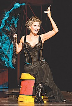 Lucie Arnaz as Berthe in the touring production of "Pippin." The show is currently on stage at the Auditorium Theatre.