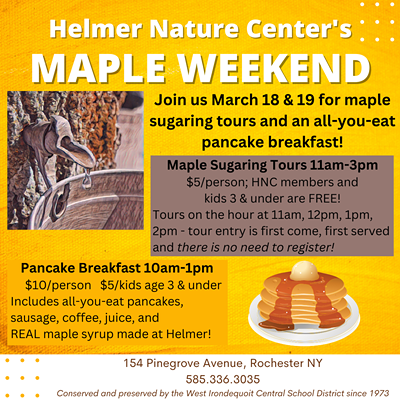 Helmer's Maple Weekend