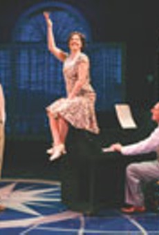 Mark Anders, Anna Lauris, and Carl J. Danielsen in "A Marvelous Party."