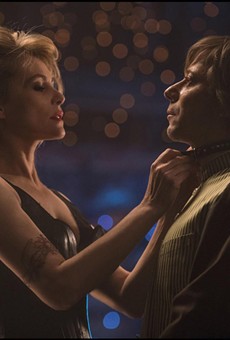 Mathieu Amalric and Emmanuelle Seigner in "Venus in Fur."