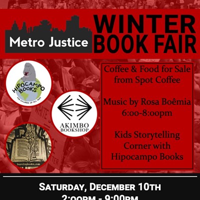 Metro Justice Winter Book Fair!