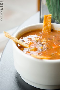 Mexican Tortilla Soup - PHOTO BY MARK CHAMBERLIN
