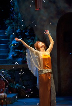 Moya O'Connell in "Enchanted April," part of the 2013 Shaw Festival. PHOTO BY EMILY COOPER