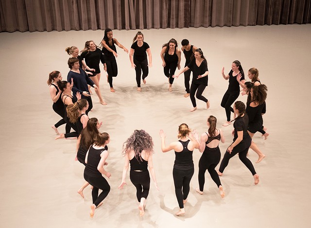 The New Dancers Showcase will take place December 3 and 4, at 7:30 pm, at SUNY Brockport.