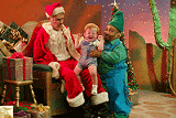 MIRAMAX FILMS - Not exactly a family film: Billy Bob Thornton and Tony Cox are the Santa and the elf in Bad Santa.