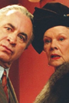 Now thats a show: Bob Hoskins and Dame Judi Dench in Mrs. Henderson Presents.