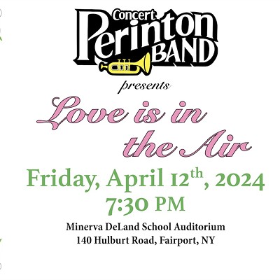 Perinton Concert Band- Love is in the Air 4/12/24 7:30PM