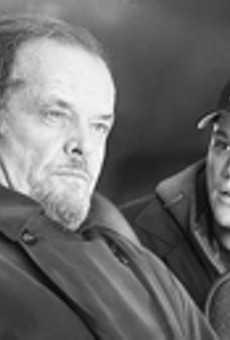 Playing both sides: Mobster Jack Nicholson and dirty cop Matt Damon in "The Departed"