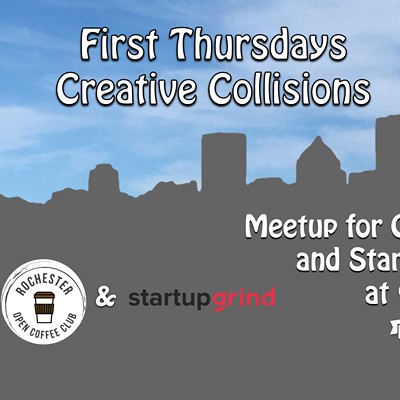 First Thursday Creative Collisions at Roc Brewing