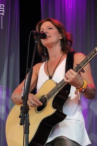 Sarah McLachlan on stage at CMAC, June 26. PHOTO BY PALOMA CAPANNA