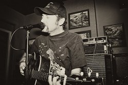 Scott Biram performed at Abilene on Wednesday, June 13. PHOTO BY FRANK DE BLASE