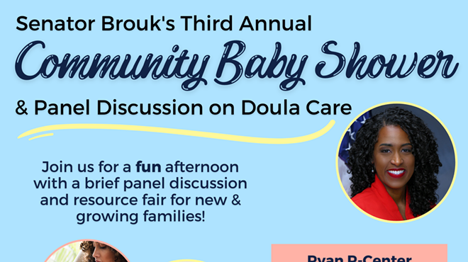 Senator Samra Brouk's Third Annual Community Baby Shower